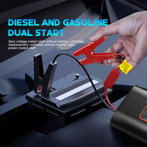 Wireless Portable Tire Inflator Car <strong>Battery</strong> Jumper <strong>Booster</strong> Power Bank With Air Compressors, 12V Emergency Car Jump Starter - Product Image 2