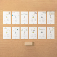 Poster da Scrivania Perpetuo Mini con Citazioni Ispirazionali e Affermazioni Quotidiane, Stampato su Carta Artistica Personalizzata, 365 Giorni di Motivazione