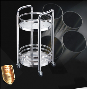 Hôtel <span class=keywords><strong>de</strong></span> luxe chambre buffet <span class=keywords><strong>chariot</strong></span> 2 niveaux en acier inoxydable <span class=keywords><strong>design</strong></span> <span class=keywords><strong>de</strong></span> luxe dessert <span class=keywords><strong>service</strong></span> alimentaire boissons café thé <span class=keywords><strong>chariot</strong></span> <span class=keywords><strong>chariot</strong></span> - Product Image 3