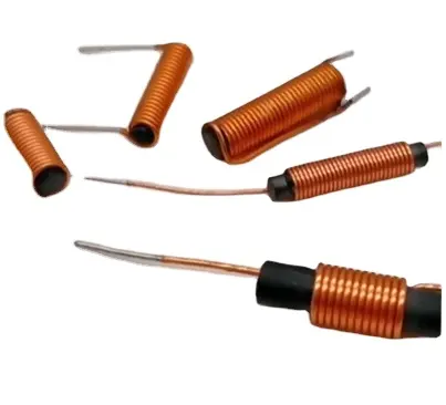 Custom size Air inductor ferrite rod Rod Ferrite Core Leaded Inductor for Switching Power Supplies