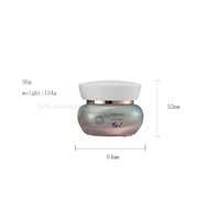 Ensemble de soins de la peau haut de gamme avec flacon en verre pour huile essentielle, pot à crème, compte-gouttes pour huile essentielle, emballage de lotion pour soins de la peau, vente en gros