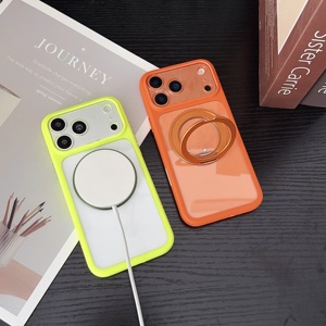 เคสโทรศัพท์มือถือแบบใสพร้อมวงแหวนแม่เหล็กป้องกันกล้อง ป้องกันรอบด้าน 360 องศา สำหรับ iPhone 17 Pro Max ป้องกันการกระแทก - Product Image 6