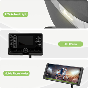 เก้าอี้นวดไฟฟ้าพับได้ หนัง PU หรูหรา 4D ชิอัตสึ พร้อมระบบสั่งงานด้วยเสียง AI ปรับเอนนอนไร้น้ำหนัก - Product Image 6