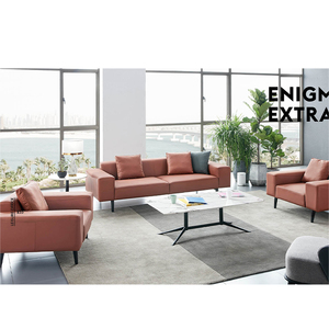 Bộ Sofa Da Nghệ Thuật Thiết Kế Ghế Sofa Hình Chữ L Hiện Đại - Product Image 3
