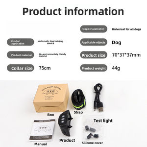 स्वचालित इलेक्ट्रिक शॉक कंपन पनरोक बुद्धिमान प्रशिक्षण कुत्ते कॉलर पालतू जानवरों की आपूर्ति थोक - Product Image 3