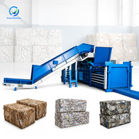 Presse à balles OCEAN pour déchets d'aluminium, carton, plastique et bouteilles PET - Prix de la machine compacteuse et de la presse à balles