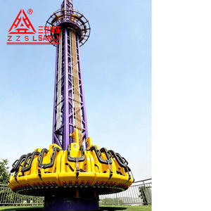 Atracciones <span class=keywords><strong>de</strong></span> Parque <span class=keywords><strong>de</strong></span> Diversiones a Bajo <span class=keywords><strong>Precio</strong></span>: Emocionante Torre <span class=keywords><strong>de</strong></span> Caída Rotatoria, Máquina <span class=keywords><strong>de</strong></span> Salto Sky Fall para Parques y Ferias <span class=keywords><strong>de</strong></span> Diversión - Product Image 2