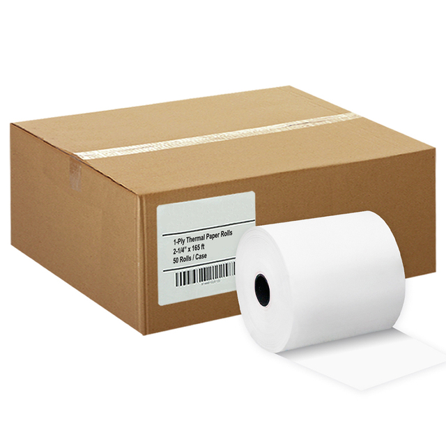 BPA-Free Thermal Paper Roll 80x80mm POS Receipt Paper Wholesale for Cash Register & Credit Card Terminal