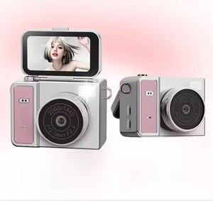 Nueva Cámara Compacta Retro de ABS Ultraligera con Correa de Cuero, Pantalla Abatible y Múltiples Funciones, Directo de Fábrica - Product Image 4