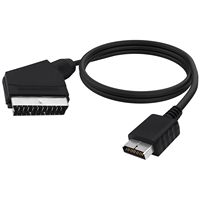 Cable Scart de AUDIO/vídeo RGB para Sony PLAYSTATION, cable de conexión de repuesto de 1,8 M para PS1, PS2, PS3, TV, AV