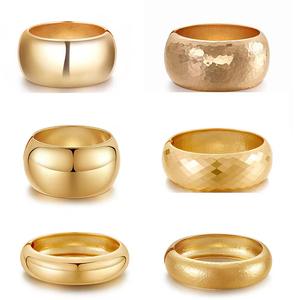 Bracciale Largo in Oro, Gioiello Punk Chunky, Offerta Speciale, Bracciale in Oro 18k Impermeabile - Product Image 6