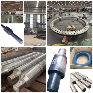 सटीक मशीनीकृत मुक्त फोर्जिंग एक्सल कस्टम जाली स्टील रिंग्स/शाफ्ट/फ्लैंज - Product Image 4