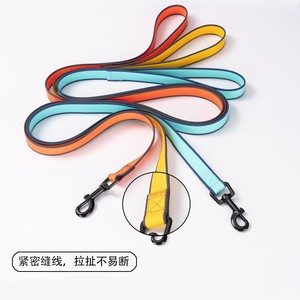 Dog <b>Leash</b> Yellow PVC Waterproof 360 Degree Rotating Clip For Small Medium Large Dogs <b>Pet</b> Walking Lead - Product Image 2