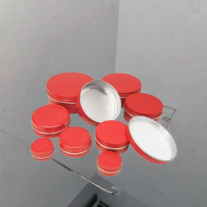 Contenedores de tarro de estaño de aluminio con sellado de tapón de rosca para el cuidado de la piel crema facial bálsamo para Barba especias bálsamos cosméticos - Product Image 2