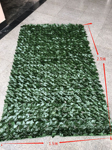 Décor mural de gazon artificiel, fausses feuilles décoratives, en plastique, pour décoration d'intérieur, offre spéciale, - Product Image 3