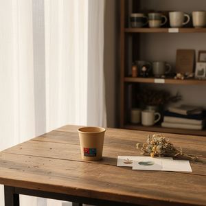 <b>Small</b> 4oz Disposable Factory High Quality Custom Single Wall Ice Cream Dessert Use for Takeaway Hot Drink 2.5 Oz Paper Cup - Product Image 1