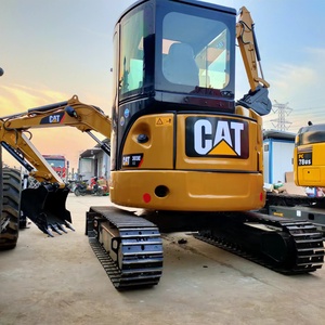 Mini-excavatrice CAT 303ECR, livraison gratuite, prix bas, excavatrice hydraulique sur chenilles d'occasion, nouveau modèle, excavatrice agricole - Product Image 2