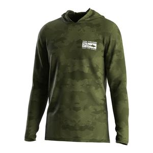 Vêtements de pêche à manches longues de haute qualité avec sublimation UPF 50+, séchage rapide, sweat-shirt à capuche, nouveau design, maillot de pêche - Product Image 1