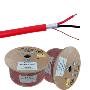 Câble d'alarme incendie 305m étanche UTP Cat5e 450-750V 2 conducteurs blindé en <span class=keywords><strong>feuille</strong></span> d'<span class=keywords><strong>aluminium</strong></span> gaine PVC résistant au feu certifié CE <span class=keywords><strong>4x10</strong></span> - Product Image 6