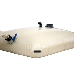 Collapsible & Portable PVC Storage Tank Pillow & No Leak Marine Vinyl Fabric Flex PVC Coated Tarpaulin Bladder Pillow Tank