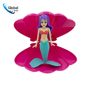 Juguete de Sirena Mágica para Bucear, Muñeca Giratoria con Concha de Almeja que se Abre, Juguete de Baño, Set de Regalo Promocional para Fiestas de Piscina para Niñas - Product Image 2