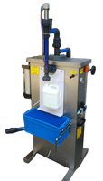 Machine de remplissage semi-automatique de liquides corrosifs de chlore alcalin d'acide anti-corrosion pour le désinfectant de décapant de toilette de javel
