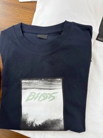 Camiseta de Hombre 2026, Talla Europea, Estilo Retro, Elástica, Suave y Cómoda, Cuello Redondo Clásico, Tejido de Algodón Premium