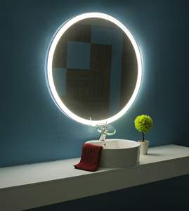 WINER <span class=keywords><strong>M</strong></span>&G 4mm 5mm Heldere Zilveren Spiegel Hotel Badkamer Verlichte LED Spiegel - Product Image 6