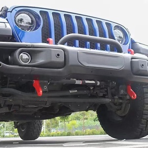 10e anniversaire pare-chocs avant JEEPs Wrangle r JL pare-chocs avec trous de capteur et tube en <span class=keywords><strong>U</strong></span> - Product Image 6