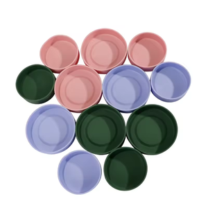 Risciacquatore per Bicchieri in Silicone Ecologico Senza BPA, Grande, con Logo Stampato, per Uso Domestico, Evita Graffi e Silenzioso - Product Image 2