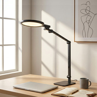 Lámpara de Lectura Ajustable con Salidas USB y USB-C, 5 Modos de Color, Memoria y Luz Nocturna para Venta al por Mayor y Menor