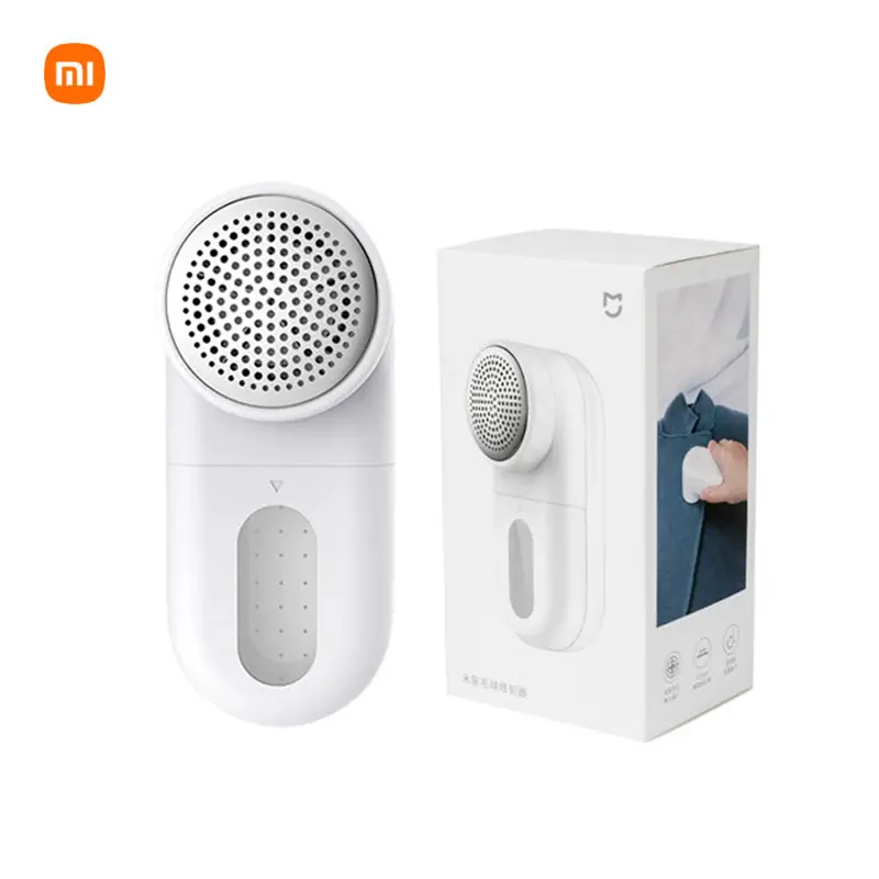 XIAOMI MIJIA เครื่องกำจัดขุยแบบไฟฟ้าอัตโนมัติ,เครื่องตัดและกำจัดขุยผ้าไซโคลนแบบลอย5ใบ