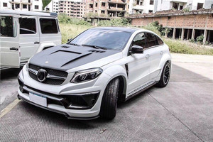 ชุดแต่งไวด์บอดี้สำหรับรถยนต์ GLE Coupe รุ่นใหม่ ชุดแต่งรอบคัน ประกอบด้วยสปอยเลอร์กันชนหน้าและหลัง - Product Image 4