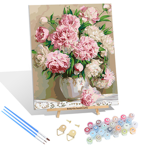 Pintura <span class=keywords><strong>al</strong></span> óleo por números Kits Pintura <span class=keywords><strong>al</strong></span> óleo sobre <span class=keywords><strong>lienzo</strong></span> Flor Pinturas de dibujo hechas a mano <span class=keywords><strong>para</strong></span> adultos Pintura <span class=keywords><strong>para</strong></span> colorear - Product Image 1