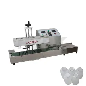 HZPK LX6000H automatic food plastic glass can bottle jar cap lid aluminum foil induction packaging sealer sealing machines price