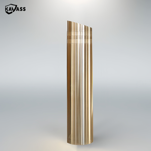 KAVASS تخصيص منحدر أعلى الفولاذ المقاوم للصدأ وقوف السيارات الشمعات المرور غطاء - Product Image 1