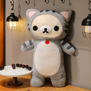 Vente chaude Qualité Ours Facile Poupée En Peluche Ours Facile Pyjama Poupée <span class=keywords><strong>Lala</strong></span> Ours Sommeil Apaisant Poupée Cadeau En Peluche Long Oreiller pour Dormir - Product Image 2