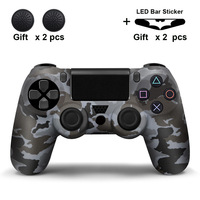 Coque de protection personnalisée tendance pour manette de jeu, protection de remplacement, coque en silicone souple au toucher pour manette PS4 Slim