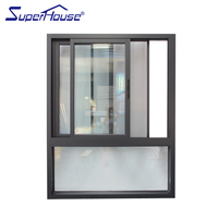 Ventana Corredera Fija de Aluminio, Resistente a Huracanes, Certificada AS2047, Eficiente Energéticamente, Proveedor para Costas de EE. UU. y Australia