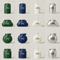 Logo personnalisé imprimé sur les becs verseurs centraux et latéraux pour les sachets à bec verseur pour les boissons liquides et les produits boissonnels