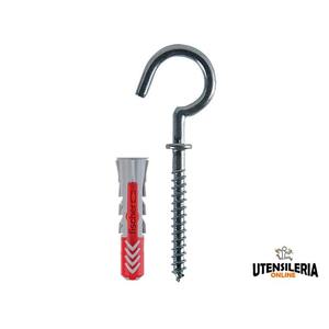 Fischer Duopower 6/1 tacos con tornillo de ojal abierto (25 uds) - Product Image 3