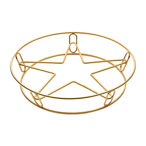 Estante redondo de acero inoxidable para ollas, soporte para utensilios de cocina con aislamiento térmico, estante para vaporera para encimera de cocina, Color Natural - Product Image 3