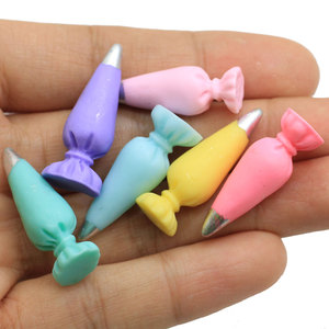 Nuovo Arrivato Colorato Piping Bag Cabochon In Resina Fai Da Te Attrezzi Della Torta di Arte di Bambini Della Decorazione Casa Delle Bambole Gioca Giocattoli <span class=keywords><strong>Cucina</strong></span> Ornamento - Product Image 2