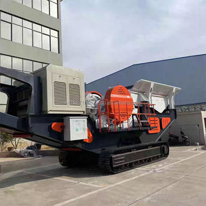 תחנת ריסוק ניידת רב תכליתית המותקנת על מסילה, מתקן ריסוק ראשוני לכרייה, סלעים ובנייה מחומרים גלם - Product Image 4