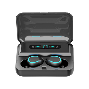 Vente à chaud TWS F9-5 Logo personnalisé Écouteurs et casques de sport Haut-parleur sans fil Écouteurs à affichage numérique F9-5C Power Bank - Product Image 2