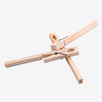 Wooden Test Tube Clamp for Chemical Laboratory and Experimental Equipment Student Use in Junior/Senior High School 17cm