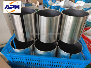 جلبة من الفولاذ المقاوم للصدأ ، فولاذ مقاوم للصدأ + برونز + طلاء PTFE محمل سادة مركب بثلاث طبقات - Product Image 4