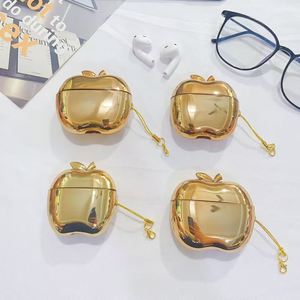 Étui pour écouteurs en métal électro-plaqué, forme bionique créative, coque antichoc pour <span class=keywords><strong>Airpods</strong></span> <span class=keywords><strong>Pro</strong></span> 2 <span class=keywords><strong>Pro</strong></span> 3 4 - Product Image 3