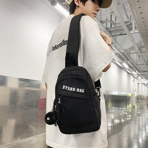Btxbd Bag Women's Chest Bag Water Resistant Single Shoulder Bag With Front Zippered Pocket For Daily Use - Product Image 3