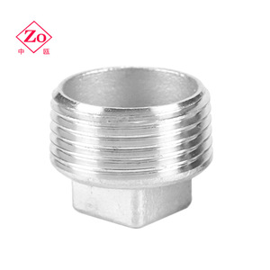 Fabricante de Tapones Roscados de Acero Inoxidable 304/316, Tapones de Cuatro Esquinas, Sellos para Plomería - Product Image 1